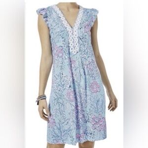 Lilly Pulitzer now you sea me Joan Tunic dress size M
